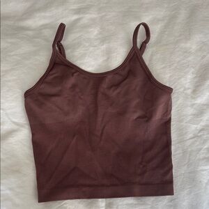 Women's Brown Tank Top